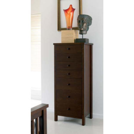 Bentley Designs Atlantis Deep Oak 7 Drawer Tall Chest