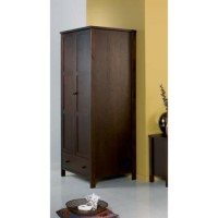 Bentley Designs Atlantis Deep Oak Two Door Wardrobe