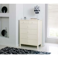Bentley Designs Atlantis Pearl Oak 4+2 Drawer Chest