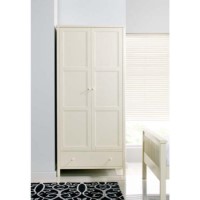 Bentley Designs Atlantis Pearl Oak Two Door Wardrobe