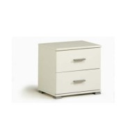 Inigo Bedside Chest in White