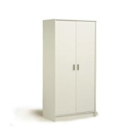 Inigo Double Wardrobe in White