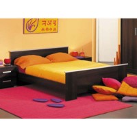 Rio Bed in Dark Walnut