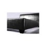 Seconique Palermo Upholstered Double Bed in Black