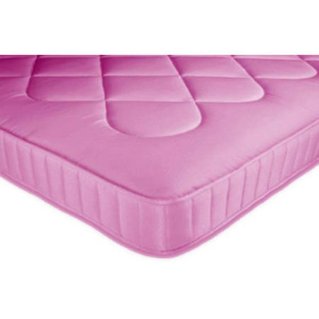 Joseph Kiddies Quilted Mattress in Pink - small single