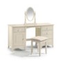 Julian Bowen Cameo Dressing Table in Stone White