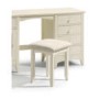 Julian Bowen Cameo Dressing Table in Stone White
