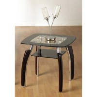 Seconique Elena Lamp Table in Black Seconique Elena Lamp Table in Black
