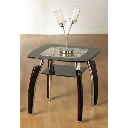 Seconique Elena Lamp Table in Black