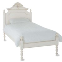 Beau White Single Bed