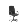 Alphason Designs Boston Fabric High Back Executive Chair - black