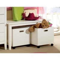 Welle Mobel Cello White Stool