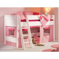 Welle Mobel Cello White Midsleeper Bed