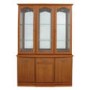 Caxton Furniture Lichfield 3 Door Glazed Display Cabinet