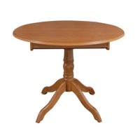 Caxton Furniture Lichfield Single Pedestal Extending Dining Table