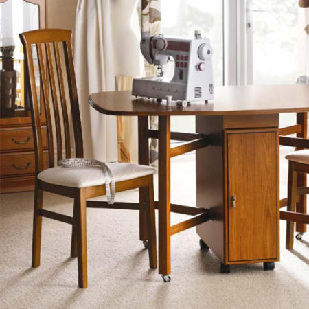 Caxton Furniture Lichfield Slatted Back Dining Chair