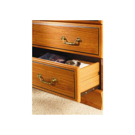 Caxton Furniture Lichfield 2 Door 2 Drawer Display Cabinet