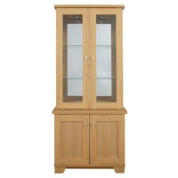 Caxton Furniture Sherwood Double Display Cabinet