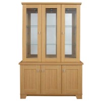 Caxton Furniture Sherwood Triple Display Cabinet