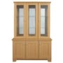 Caxton Furniture Sherwood Triple Display Cabinet