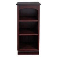 Caxton Furniture York 3 Shelf Narrow Bookcase