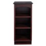 Caxton Furniture York 3 Shelf Narrow Bookcase