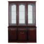 Caxton Furniture York Triple Display Cabinet with Drawer