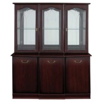 Caxton Furniture York Triple Display Cabinet