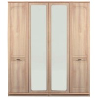 Caxton Furniture Florence 4 Door Wardrobe