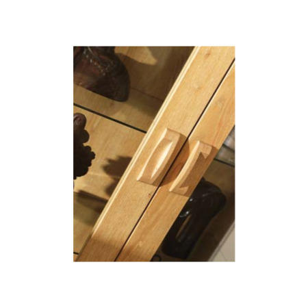 Caxton Furniture Countryman Double Display Cabinet
