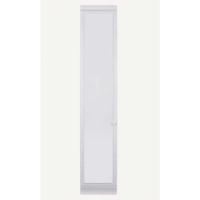 Caxton Furniture Henley Left Hinged Mirrored Single Wardrobe