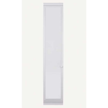 Caxton Furniture Henley Left Hinged Mirrored Single Wardrobe