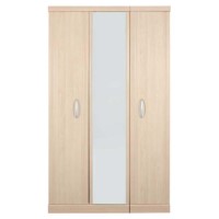 Caxton Furniture Strata 3 Door Wardrobe with Mirror