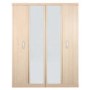 Caxton Furniture Strata 4 Door Wardrobe