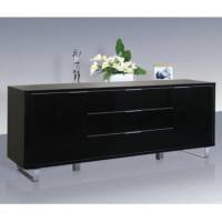 LPD Accent Black High Gloss Sideboard