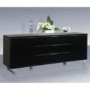 LPD Accent Black High Gloss Sideboard