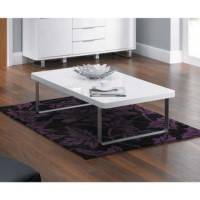 LPD Accent White High Gloss Coffee Table
