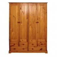 LPD Baltic 4 Door Wardrobe