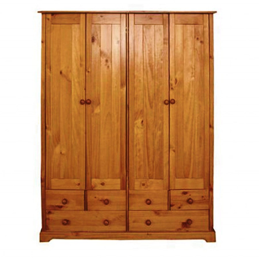 LPD Baltic 4 Door Wardrobe