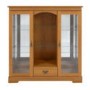 Caxton Furniture Canterbury 2 Glazed Door 1 Drawer Display Cabinet