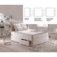 Sealy Posturepedic Silver Cypress Cove Divan and Mattress