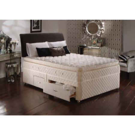 Sealy Posturepedic Platinum Cedar Grove Divan and Mattress