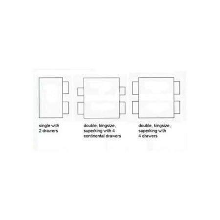 Sealy Ultra Memory Support Divan and Mattress