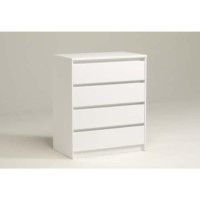 Lishman 4 Drawer Chest in White