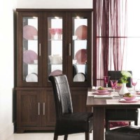 Caxton Furniture Royale 3 Door 3 Glazed Door Display Cabinet