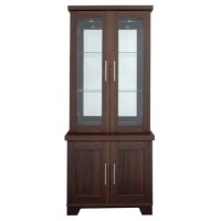 Caxton Furniture Royale 2 Door 2 Glazed Door Display Cabinet