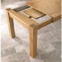 Bentley Designs Lyon Oak 6-8 Extending Dining Table