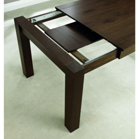 Bentley Designs Lyon Walnut 4-6 Seater Extending Dining Table