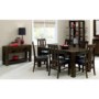 Bentley Designs Lyon Walnut 4-6 Seater Extending Dining Table