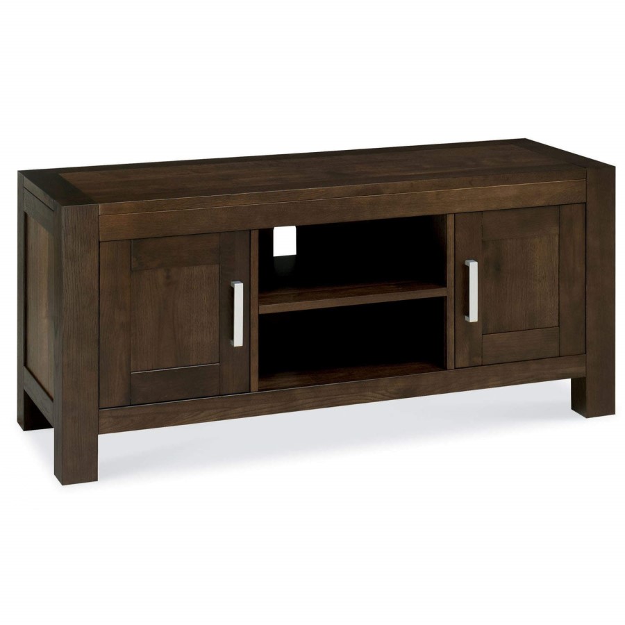 GRADE A2 - Bentley Designs Lyon Walnut Large TV Cabinet 